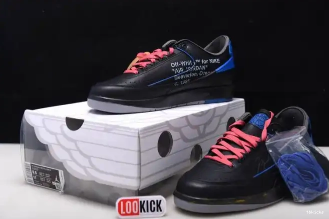 Rep TBK SP Retro Low Black Blue DJ4375-004 Jordan Off-White 2 0520